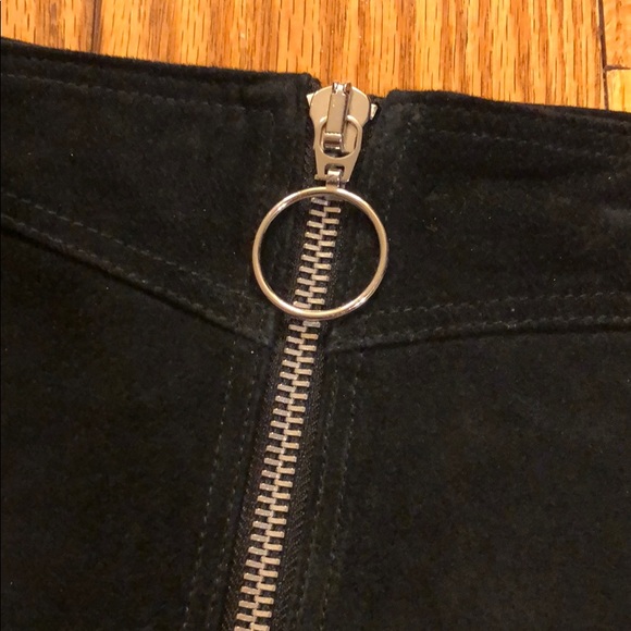 Zara Suede Mini Skirt - Picture 2 of 8